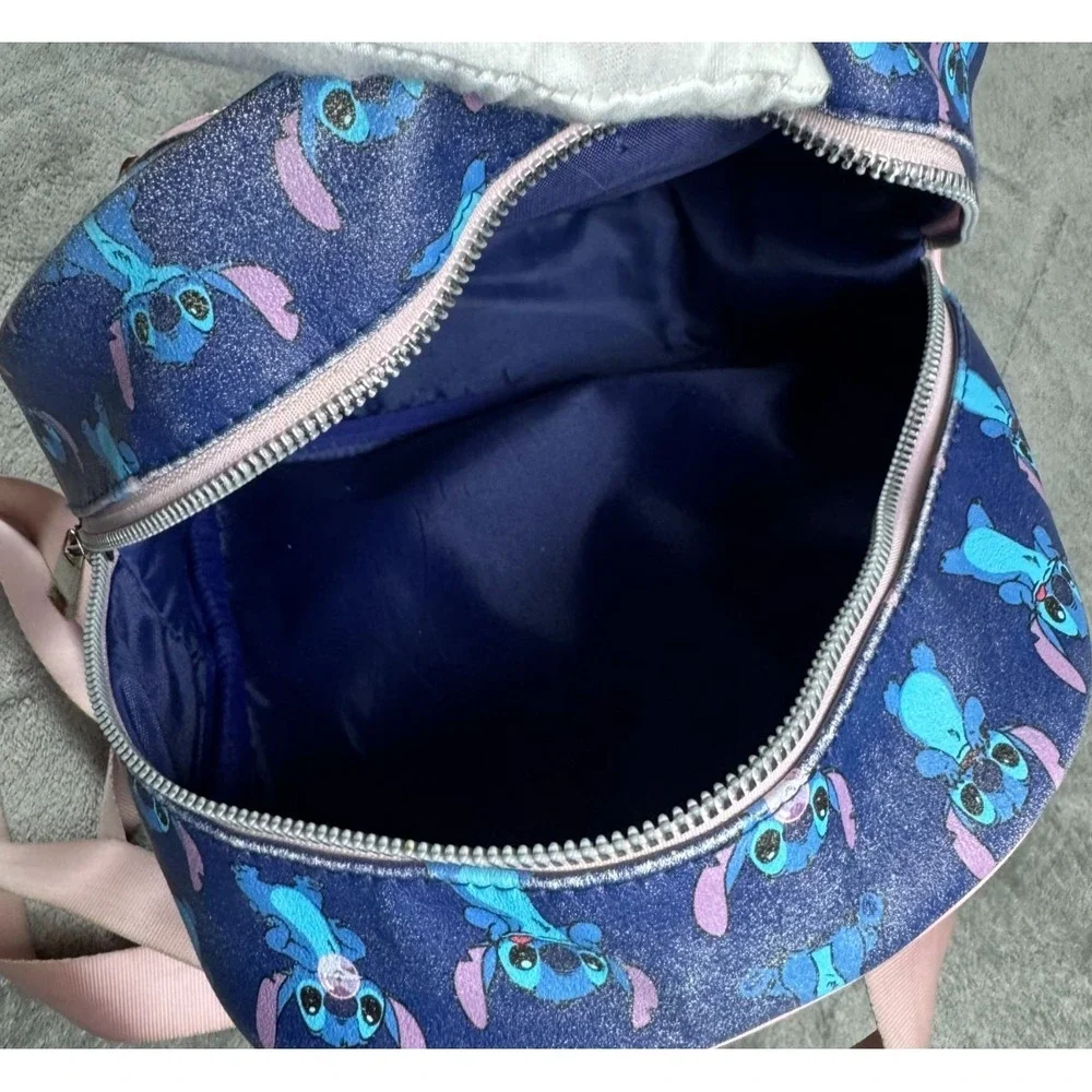 Disney Lilo & Stitch All Over Print Mini Backpack Blue B-83727289